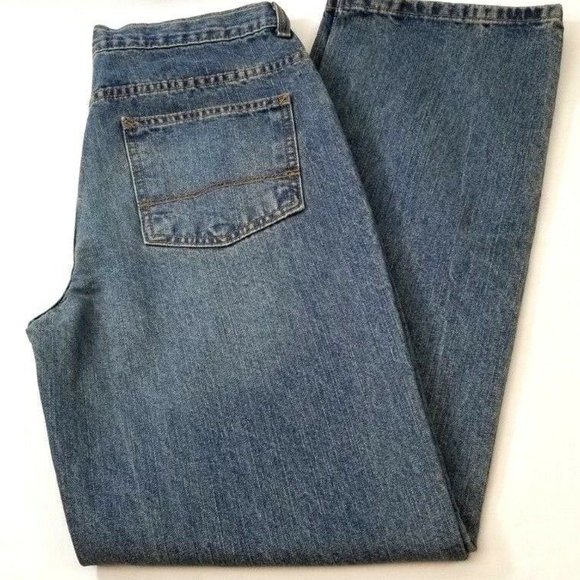 Straight Leg Reg Fit Tea Wash New w/Tag N20P - Picture 3 of 5